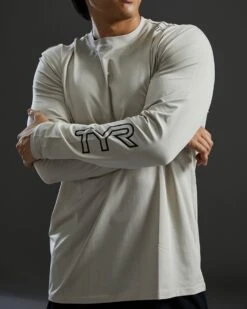 TYR Men's SunDefense Long Sleeve Shirt -Tyr tsmls7a 608 alt10