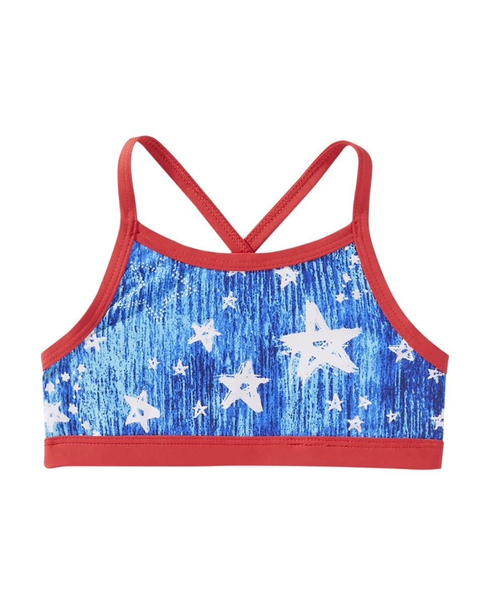 TYR Durafast Lite® Girls' Trinity Top - Twinkle 1 TYR Durafast Lite® Girls' Trinity Top - Twinkle