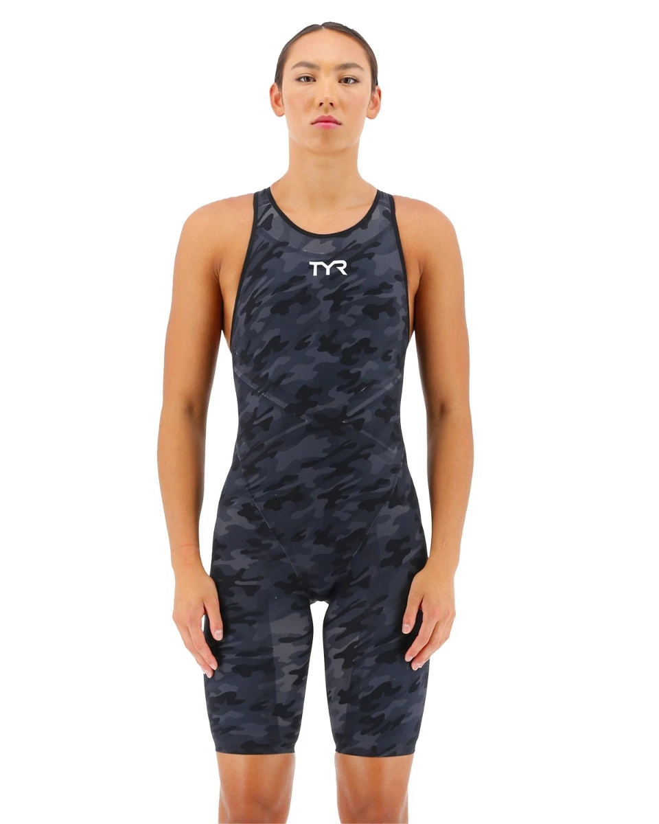 TYR Women's Venzo™ Closed Back Swimsuit - Camo 3 TYR Women's Venzo™ Closed Back Swimsuit - Camo - Image 3