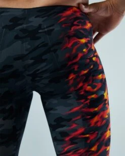 TYR Men’s Venzo™ High-Waist Jammer Swimsuit - Camo Fire 19 TYR Men’s Venzo™ High-Waist Jammer Swimsuit - Camo Fire -Tyr vzcfhw6a 937 alt08