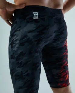 TYR Men’s Venzo™ High-Waist Jammer Swimsuit - Camo Fire 21 TYR Men’s Venzo™ High-Waist Jammer Swimsuit - Camo Fire -Tyr vzcfhw6a 937 alt10