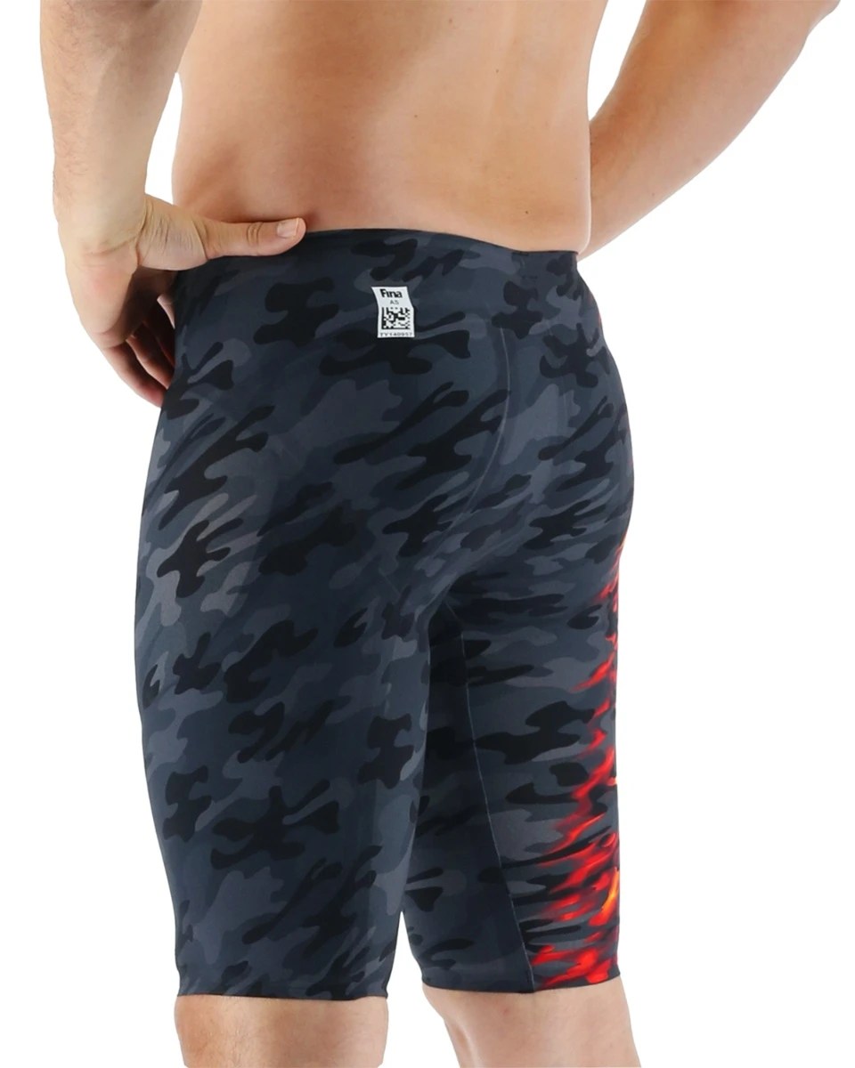 TYR Men’s Venzo™ Jammer Swimsuit - Camo Fire 4 TYR Men’s Venzo™ Jammer Swimsuit - Camo Fire - Image 4