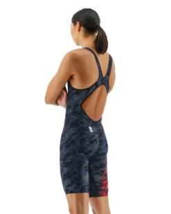 TYR Women's Venzo™ Open Back Swimsuit - Camo Fire 10 TYR Women's Venzo™ Open Back Swimsuit - Camo Fire -Tyr vzcfob6a 937 alt03