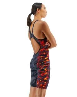 TYR Women's Venzo™ Open Back Swimsuit - Camo Fire 11 TYR Women's Venzo™ Open Back Swimsuit - Camo Fire -Tyr vzcfob6a 937 alt04