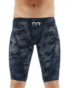 TYR Men's Venzo™ High-Waist Jammer Swimsuit - Camo