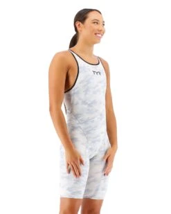 TYR Women's Venzo™ Open Back Swimsuit - Camo 10 TYR Women's Venzo™ Open Back Swimsuit - Camo -Tyr vzcob6a 100 alt05