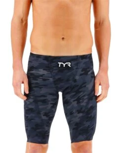 TYR Men's Venzo™ High Jammer - USA Blackout Camo