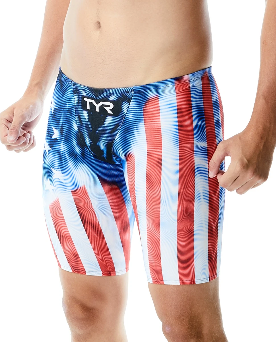 TYR Men’s Venzo™ Genesis USA Jammer Swimsuit 1 TYR Men’s Venzo™ Genesis USA Jammer Swimsuit