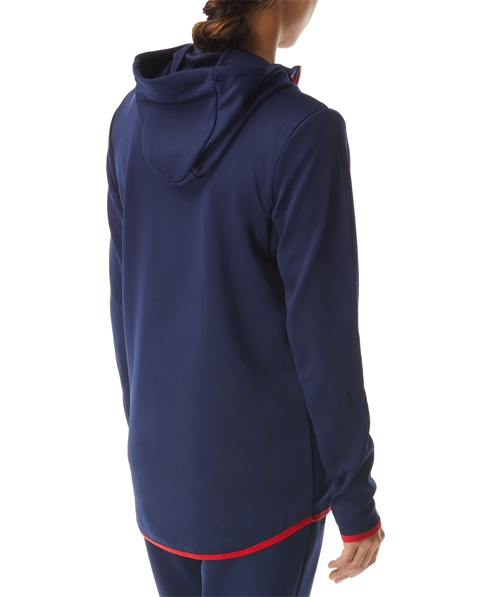TYR Women's Alliance Podium Full Zip Hoodie 2 TYR Women's Alliance Podium Full Zip Hoodie - Image 2
